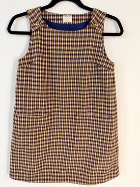Crewcuts Pinafore‎ with Houndstooth Pattern